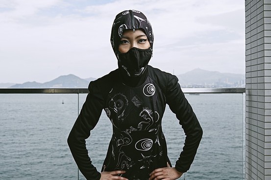 Дизайнерские защитные маски будут представлены на Неделе моды в Гонконге