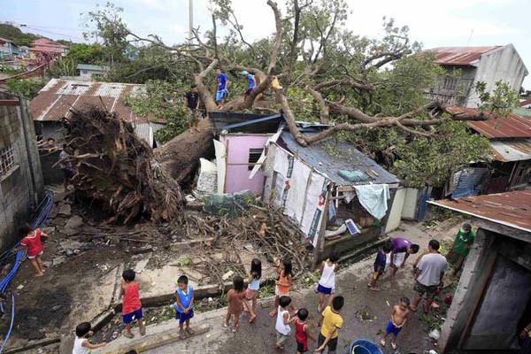 Число жертв тайфуна "Раммасун" в Китае достигло 62 человек