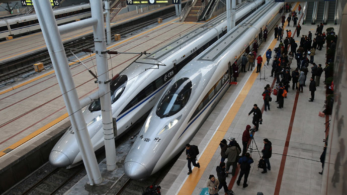 Запущен 7-часовой высокоскоростной поезд Шанхай-Гуанчжоу