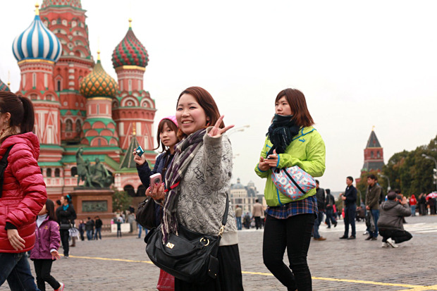 Более миллиона туристов из КНР посетили Россию в 2014 году