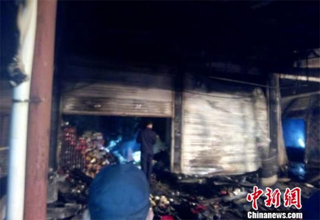 взрыв пиротехники в китае