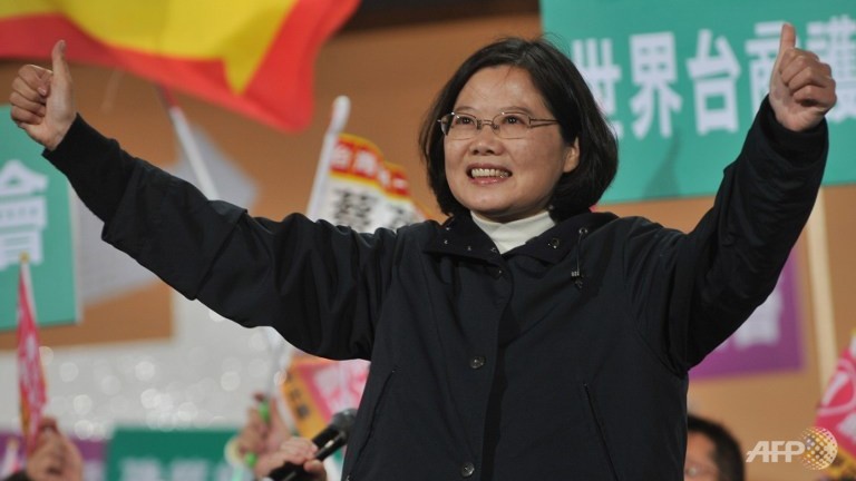 выборы на Тайване Цай Инвэнь
