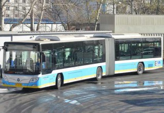 В Пекине запустили самый большой в Китае электроавтобус