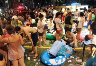 До 519 увеличилось число пострадавших от взрыва в тайваньском аквапарке