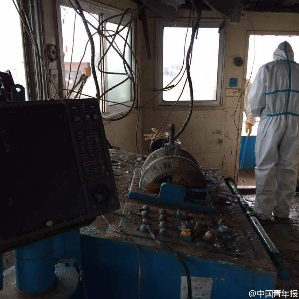 В Китае затонул теплоход с 458 пассажирами на борту