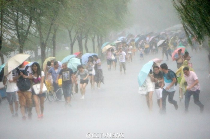 Супертайфун «Суделор» пришел в провинцию Чжэцзян
