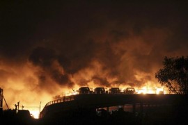 китай взрыв Тяньцзинь