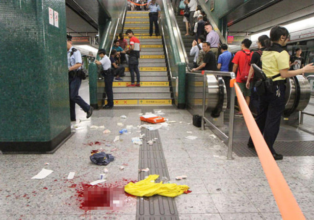 нападение в метро