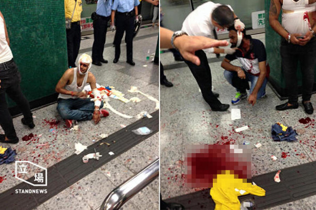 нападение в метро