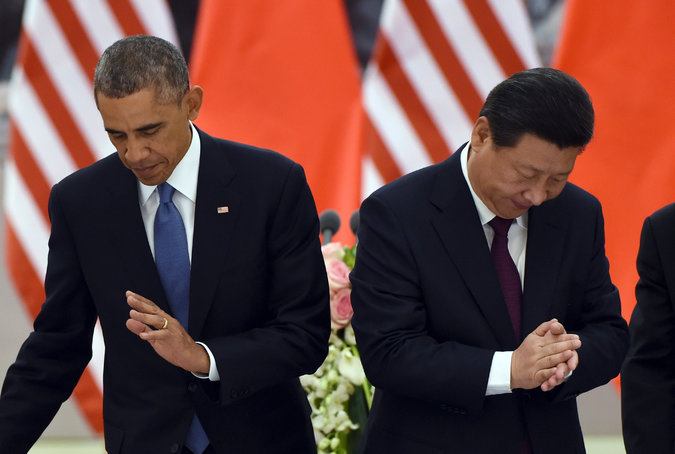 Барак Обама, президент США, Си Цзиньпин, председатель КНР