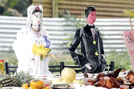 Свадьба призраков в Китае