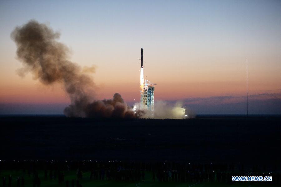 Запуск ракеты Китай