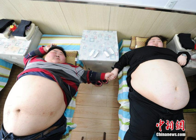 Самая толстая пара Китая