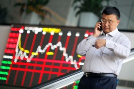обвал бирж Китай