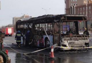 17 человек погибли в результате поджога автобуса в Китае