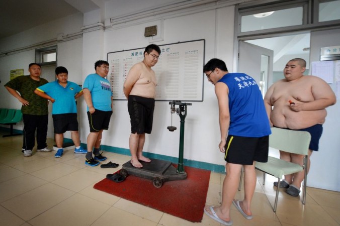 ожирение в китае, страдающие ожирением китайцы