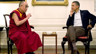 Обама встретился с Далай-ламой