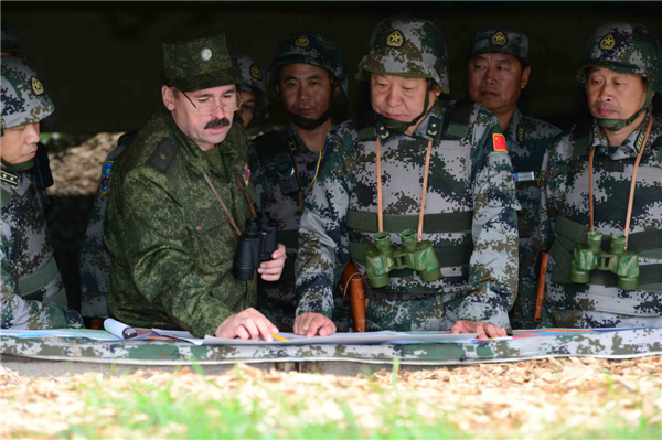 Российско-китайские военные учения «Мирная миссия-2013», Челябинская область. 