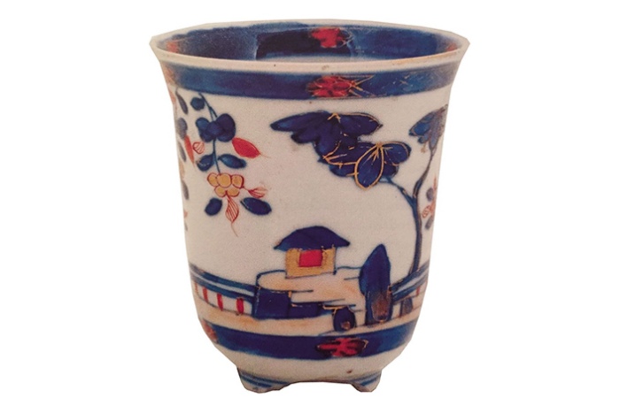 Китайский вариант "jícara", чашки в форме кокоса. Фото: Museo Nacional de Artes Decorativas/ Madrid