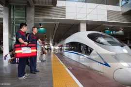 доставка еды поезда Китай