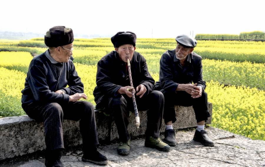 пожилые китайцы