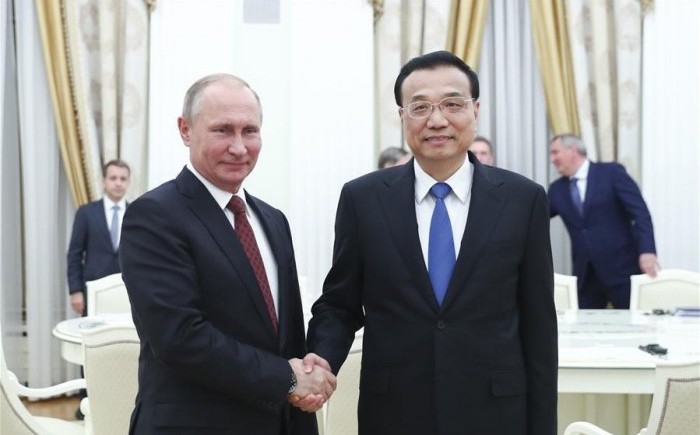 Премьер Госсовета КНР Ли Кэцян в России