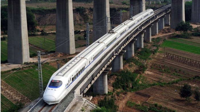 China high-speed train