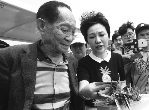 "Отец гибридного риса" Юань Лунпин. Фото: "China Daily" 