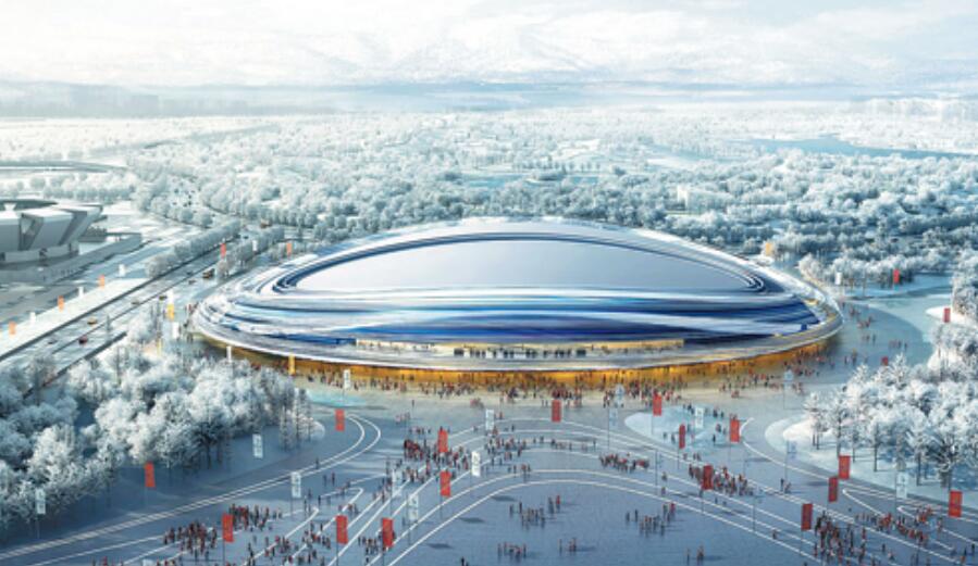 Стадион "Ледяная лента". Фото: China Daily