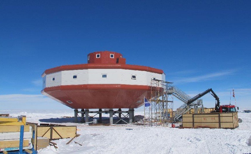 Четвёртая антарктическая станция Китая Тайшань. Фото: Global Times