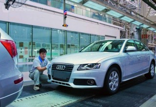 Компания Audi установила новый рекорд продаж в Китае