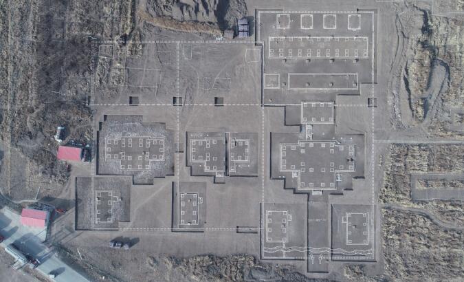 раскопки дворца династии Цзинь