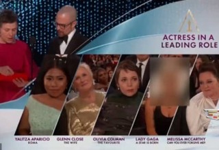 Трансляция «Оскара» в Китае: лицо Леди Гаги размыли, а Рами Малек не говорил о геях