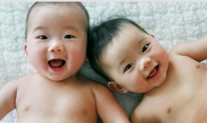 chinese baby twins