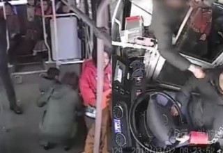 Китаянка подралась с водителем автобуса из-за писающего ребенка