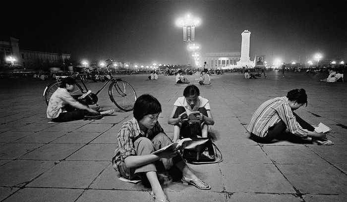 Площадь Тяньаньмэнь, фотограф обладатель пулитцеровской премии