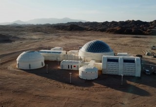 В пустыне Гоби на севере Китая построили симулятор марсианской базы