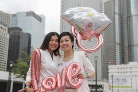 В Гонконге прошел ЛГБТ митинг за легализацию однополых браков