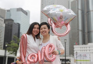 В Гонконге прошел ЛГБТ-митинг за легализацию однополых браков