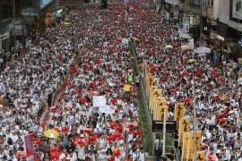 Забастовки в Гонконге
