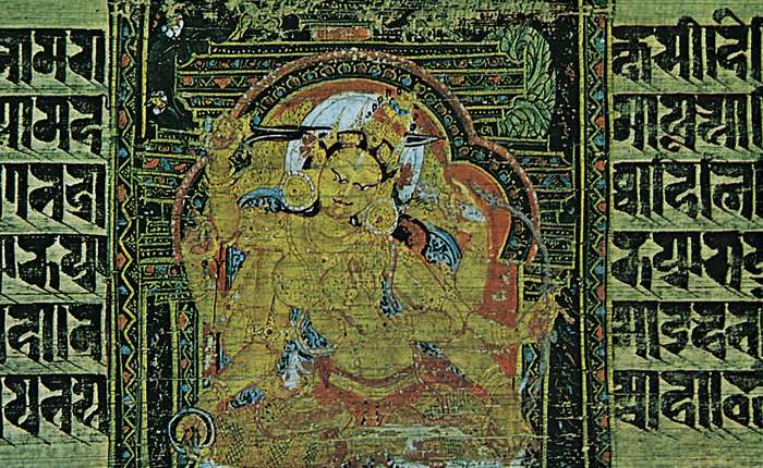 тибетские фрески