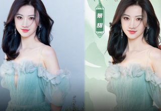 Китайские интернет-пользователи возмутились, что актрисе отретушировали платье Китайские интернет-пользователи возмутились, что актрисе отретушировали платье
