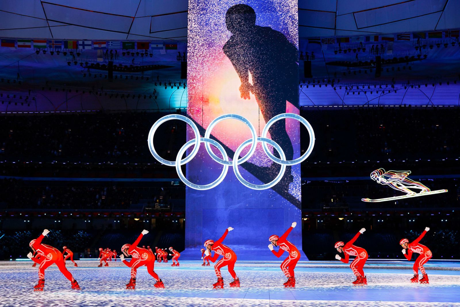 Открытие Олимпийских игр в Пекине 2008 парад
